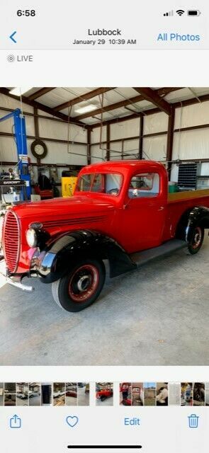 1938 Ford Other Standard Cab Pickup
