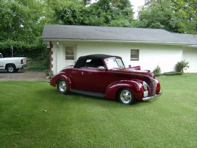 1938 Burgundy Ford Other Convertible