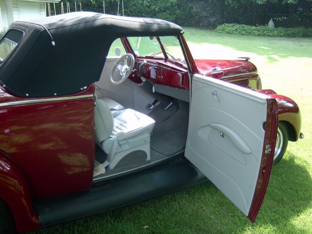 1938 Burgundy Ford Other Convertible