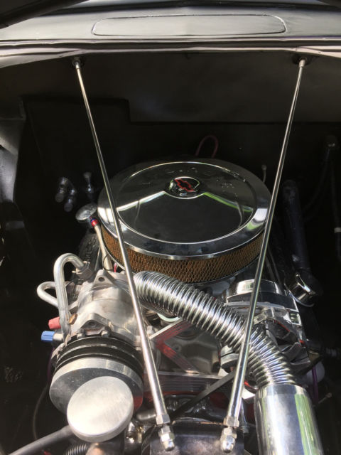 1938 Flat Black Ford 2 Door Coupe Coupe