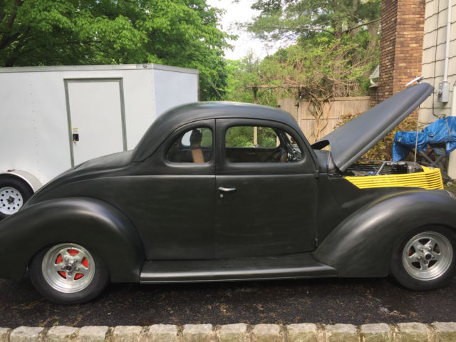 1938 Flat Black Ford 2 Door Coupe Coupe
