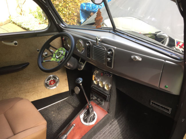 1938 Flat Black Ford 2 Door Coupe Coupe
