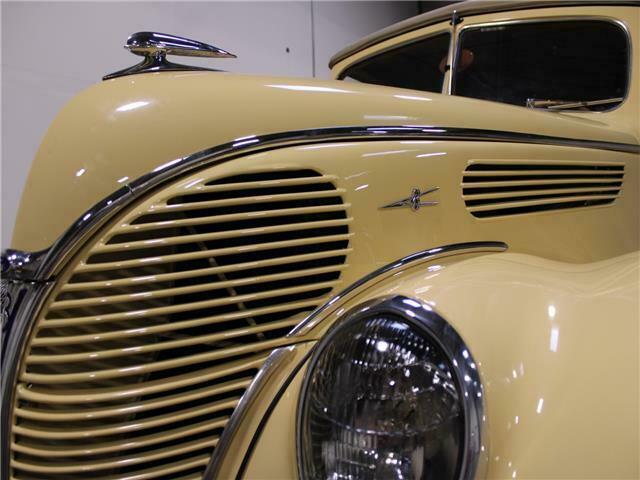 1938 White Ford 4 Door Convertible Convertible