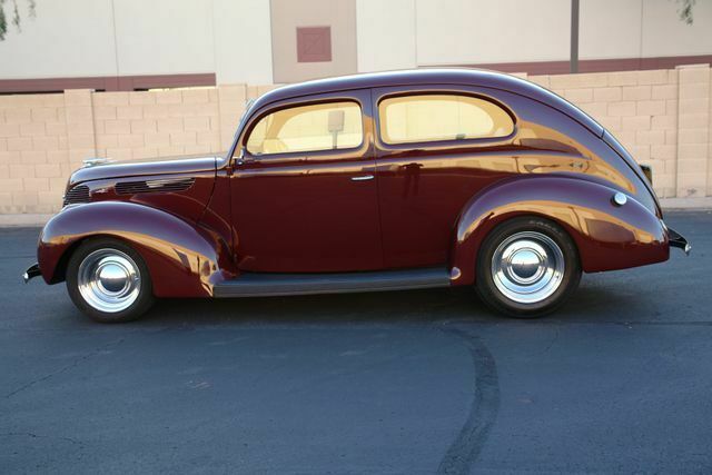1938 Burgundy Ford Other Coupe