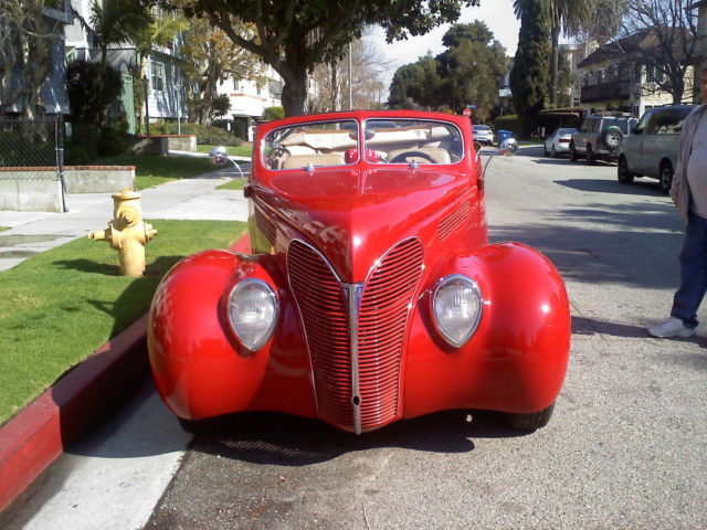 1938 Red Ford Other Convertible