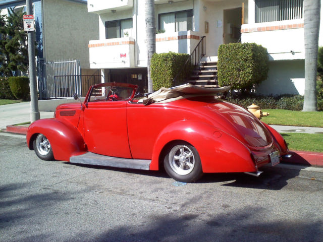 1938 Red Ford Other Convertible