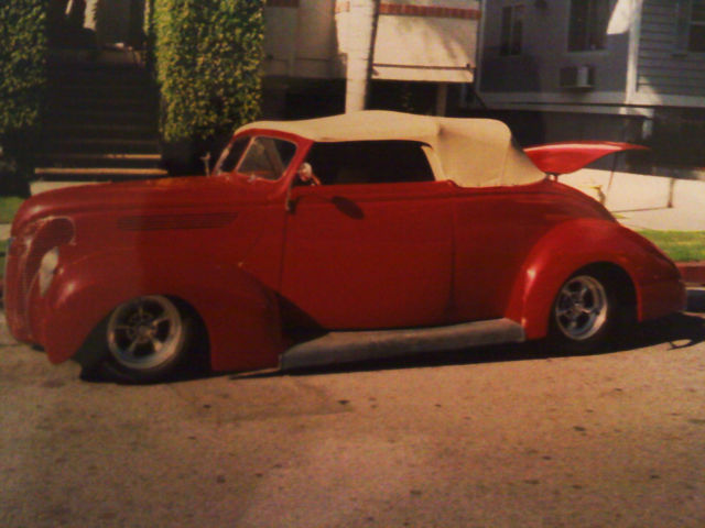 1938 Red Ford Other Convertible