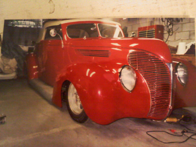 1938 Red Ford Other Convertible