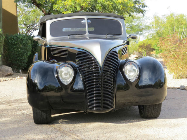 1938 Black and Silver Ford Other Convertible