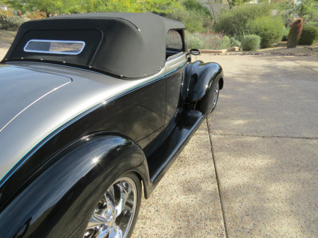 1938 Black and Silver Ford Other Convertible