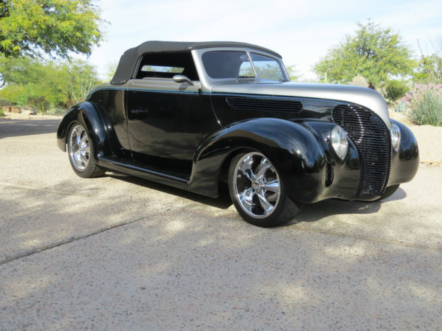 1938 Black and Silver Ford Other Convertible