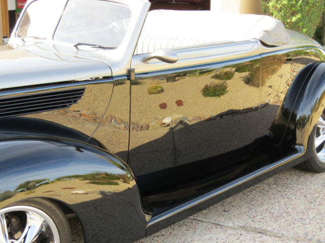 1938 Black and Silver Ford Other Convertible