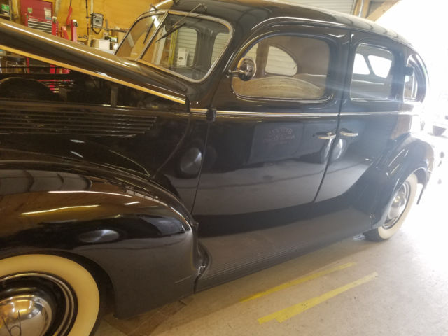 1938 Black Ford Classic Sedan Sedan