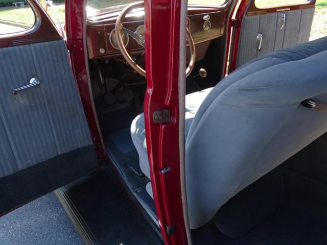 1938 Black Ford Deluxe Coupe