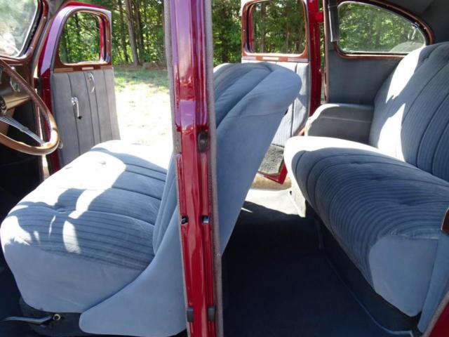 1938 Black Ford Deluxe Coupe