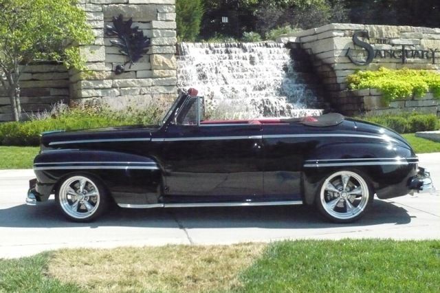 1938 Black w/ Silver Ford Convertible