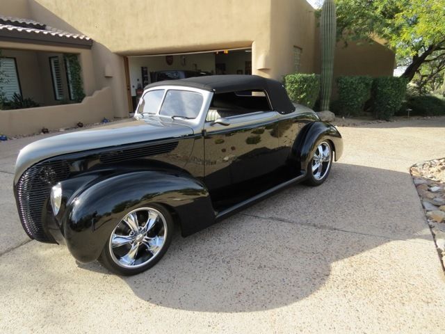 1938 Black w/ Silver Ford Convertible