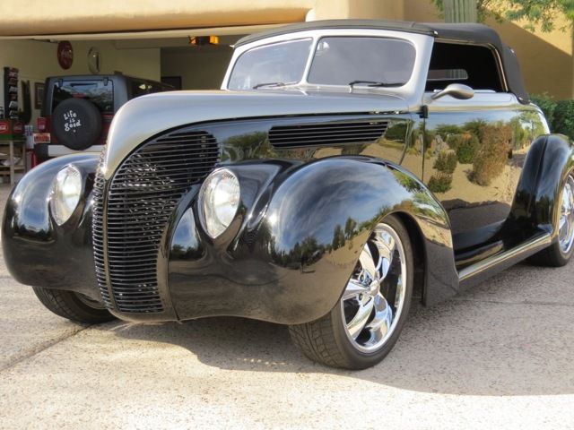 1938 Black w/ Silver Ford Convertible