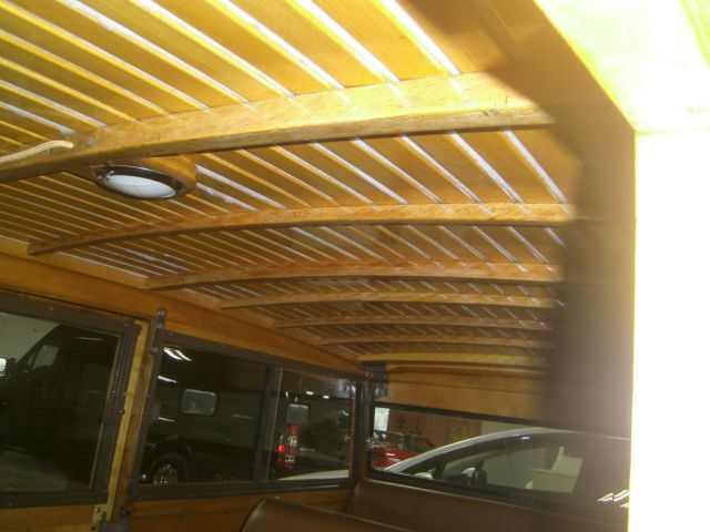 1938 Black Ford Deluxe Wagon