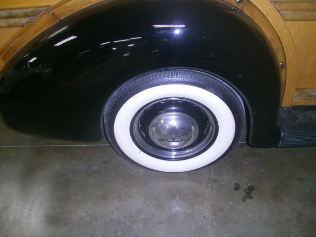 1938 Black Ford Deluxe Wagon