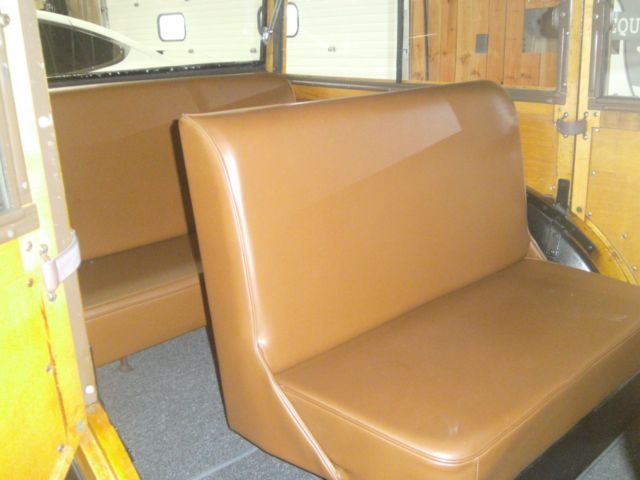 1938 Black Ford Deluxe Wagon