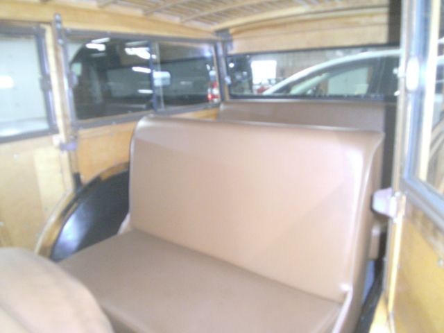 1938 Black Ford Deluxe Wagon