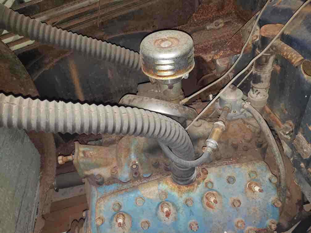 1938 Black Ford flat bed