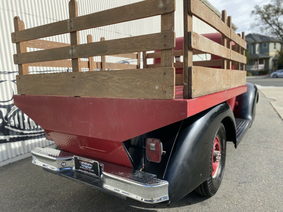 1938 Red Ford I ton Pi