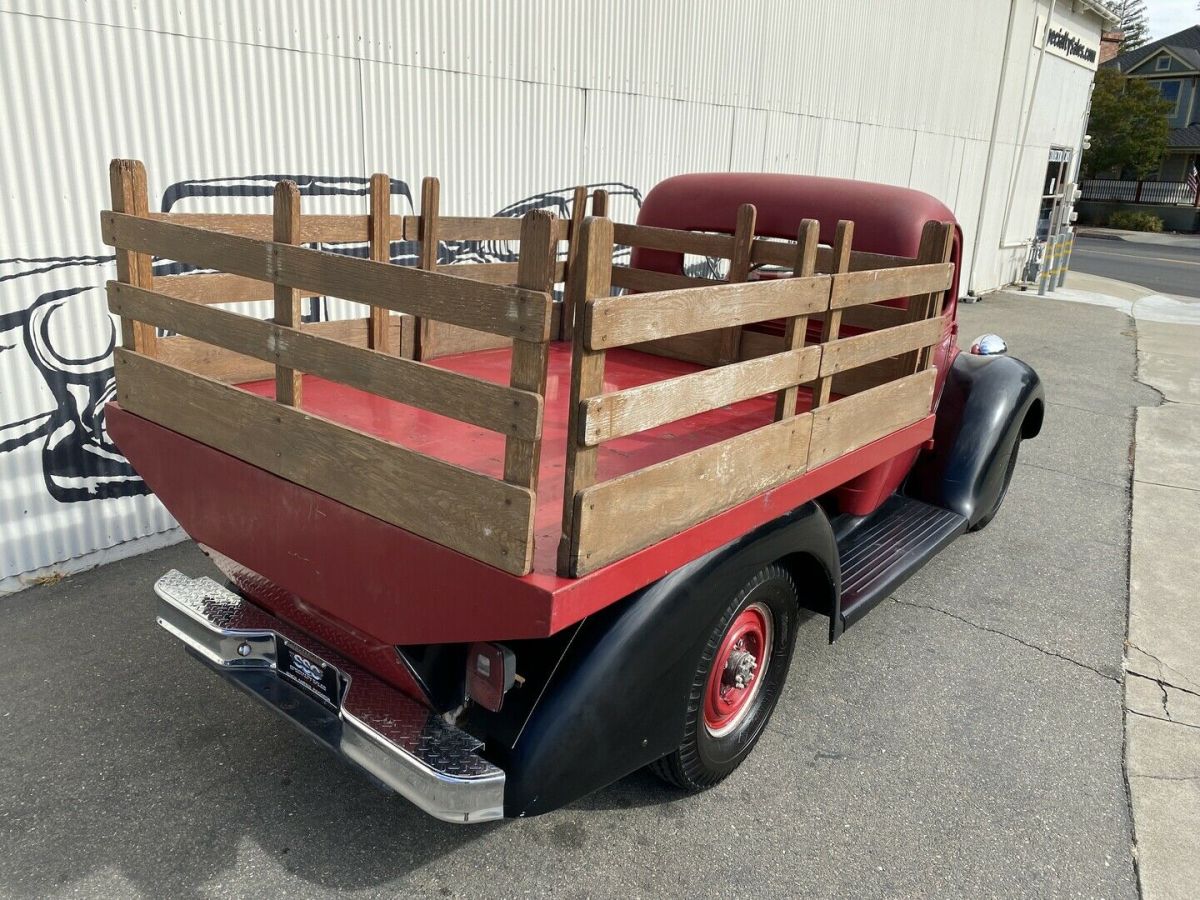 1938 Red Ford I ton Pi