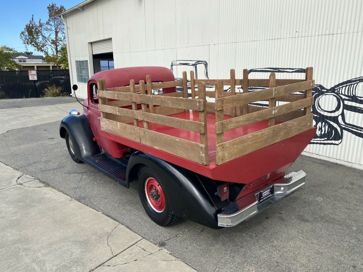 1938 Red Ford I ton Pi
