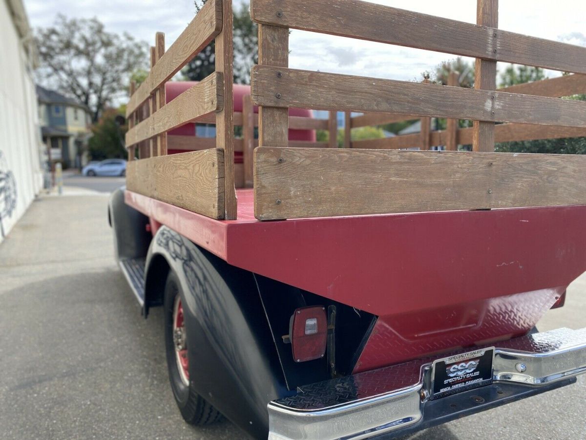 1938 Red Ford I ton Pi
