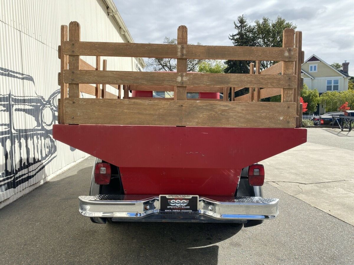 1938 Red Ford I ton Pi