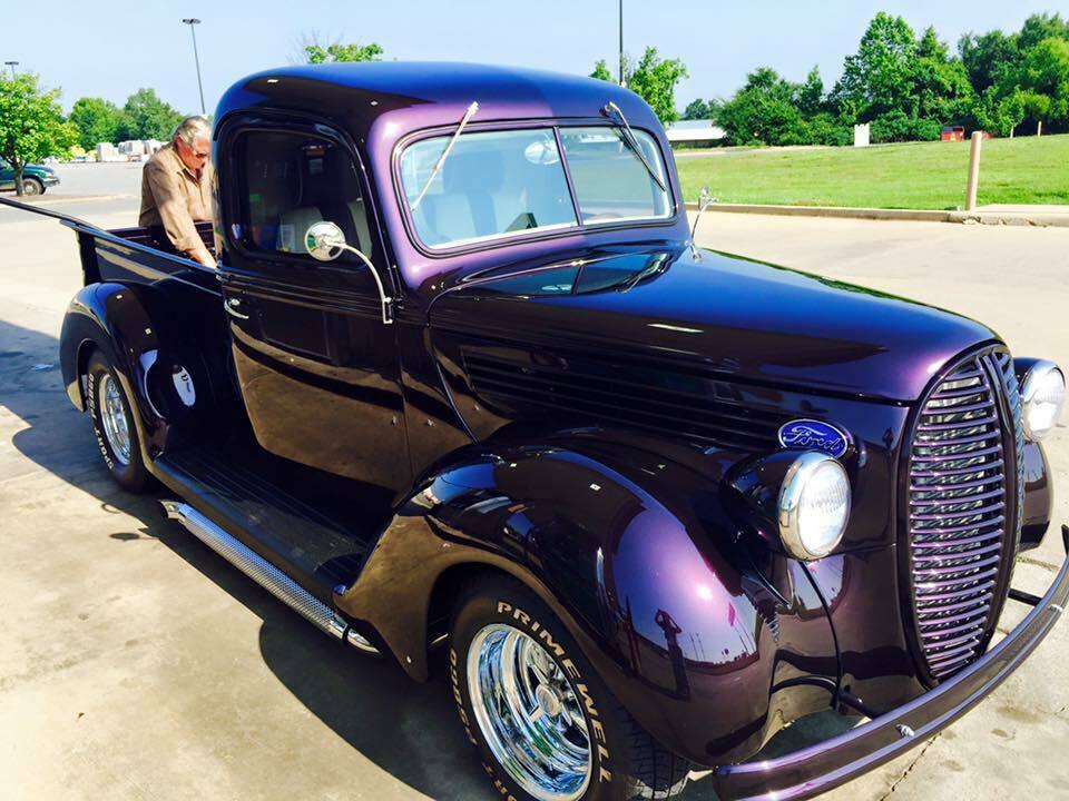 1938 Purple Ford F-100 Pickup