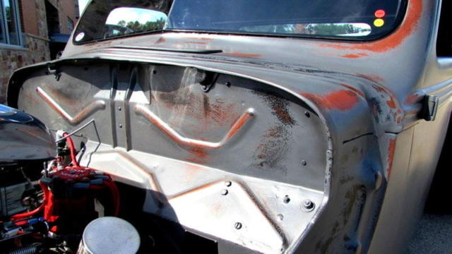 1938 Gray Ford Rat Rod --