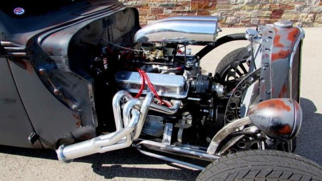 1938 Gray Ford Rat Rod --