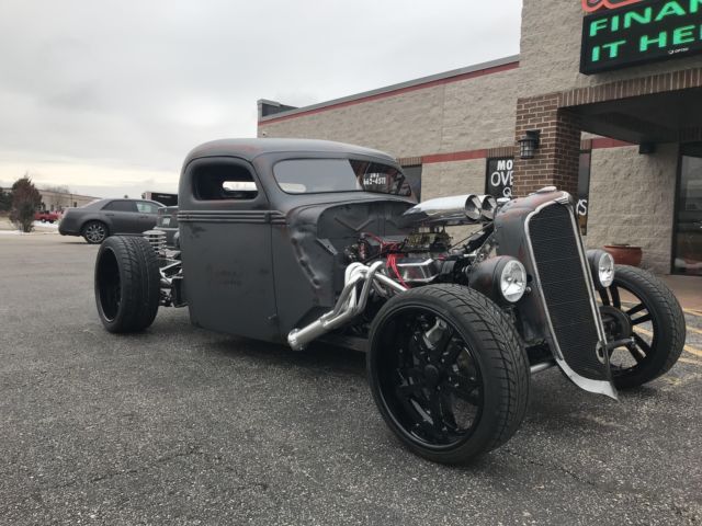 1938 Gray Ford Rat Rod --