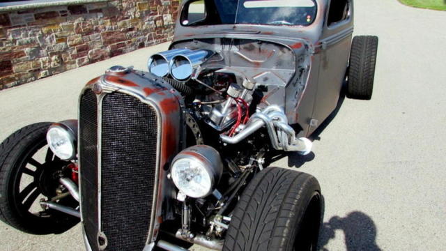 1938 Gray Ford Rat Rod --