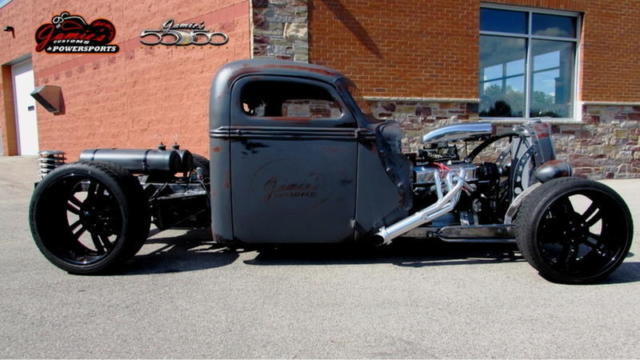1938 Gray Ford Rat Rod --