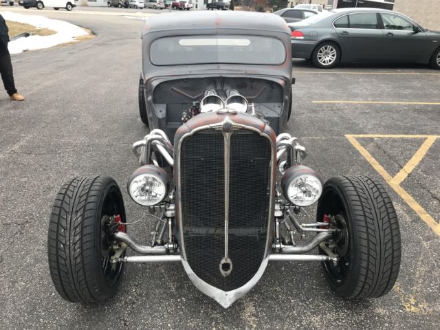 1938 Gray Ford Rat Rod --