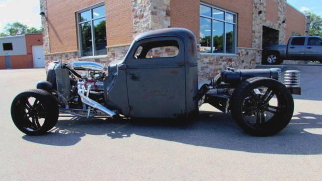 1938 Gray Ford Rat Rod --