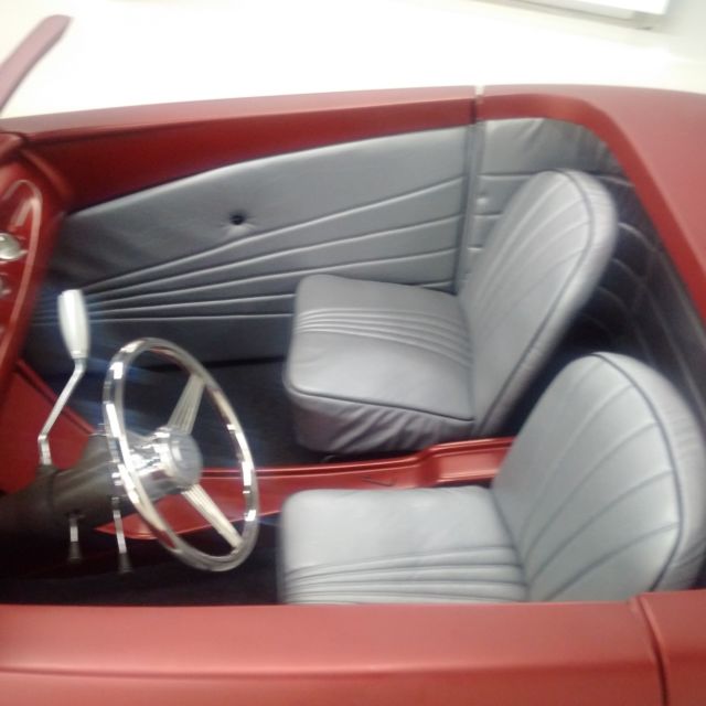 1938 Burgundy Ford A40 Convertible