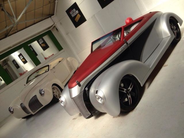 1938 Burgundy Ford A40 Convertible