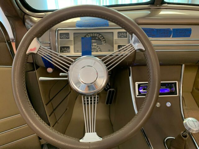 1938 Champagne Ford Roadster Convertible