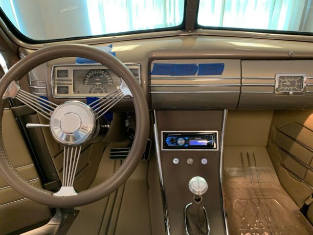 1938 Champagne Ford Roadster Convertible