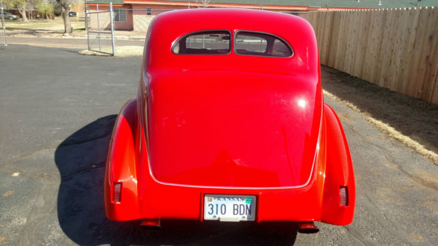 1938 Burgundy Ford STREET ROD Convertible