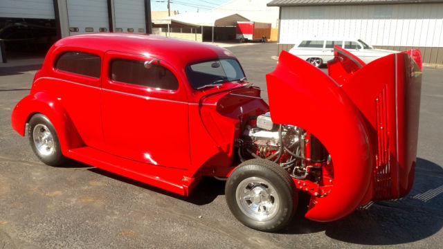 1938 Burgundy Ford STREET ROD Convertible