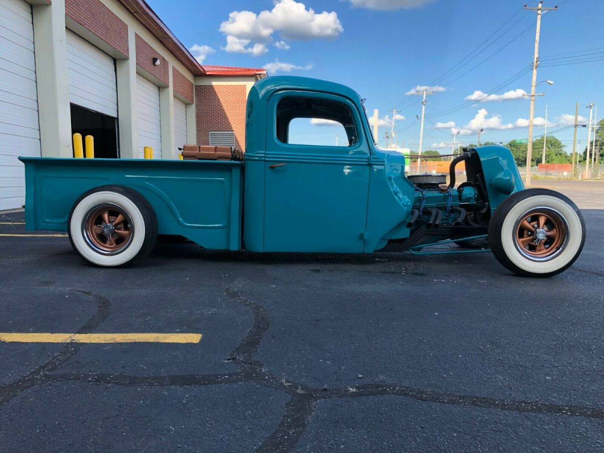 1938 Turquoise Ford Other Pickups Cab & Chassis