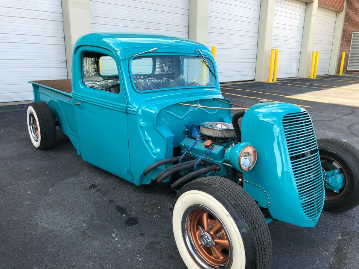 1938 Turquoise Ford Other Pickups Cab & Chassis