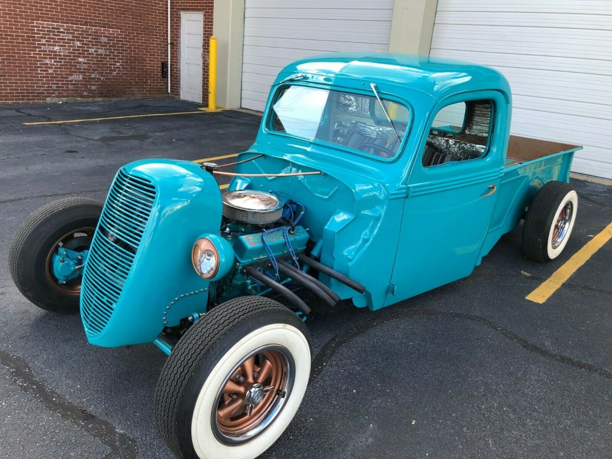 1938 Turquoise Ford Other Pickups Cab & Chassis