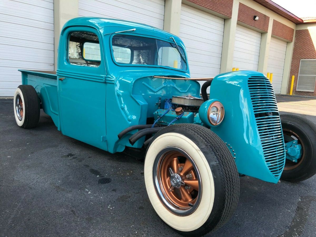 1938 Turquoise Ford Other Pickups Cab & Chassis